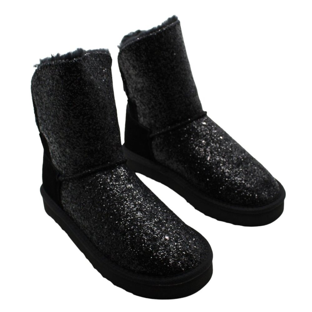 NIB•Style & Co Women’s Black Sparkle Ankle Boots size 7